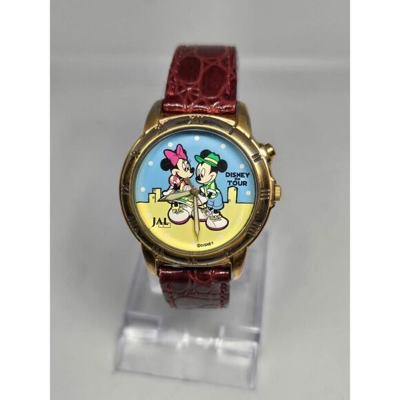 RARE Vintage Disney on Tour JAL Seiko Quartz Watch V621-0090 main image 5
